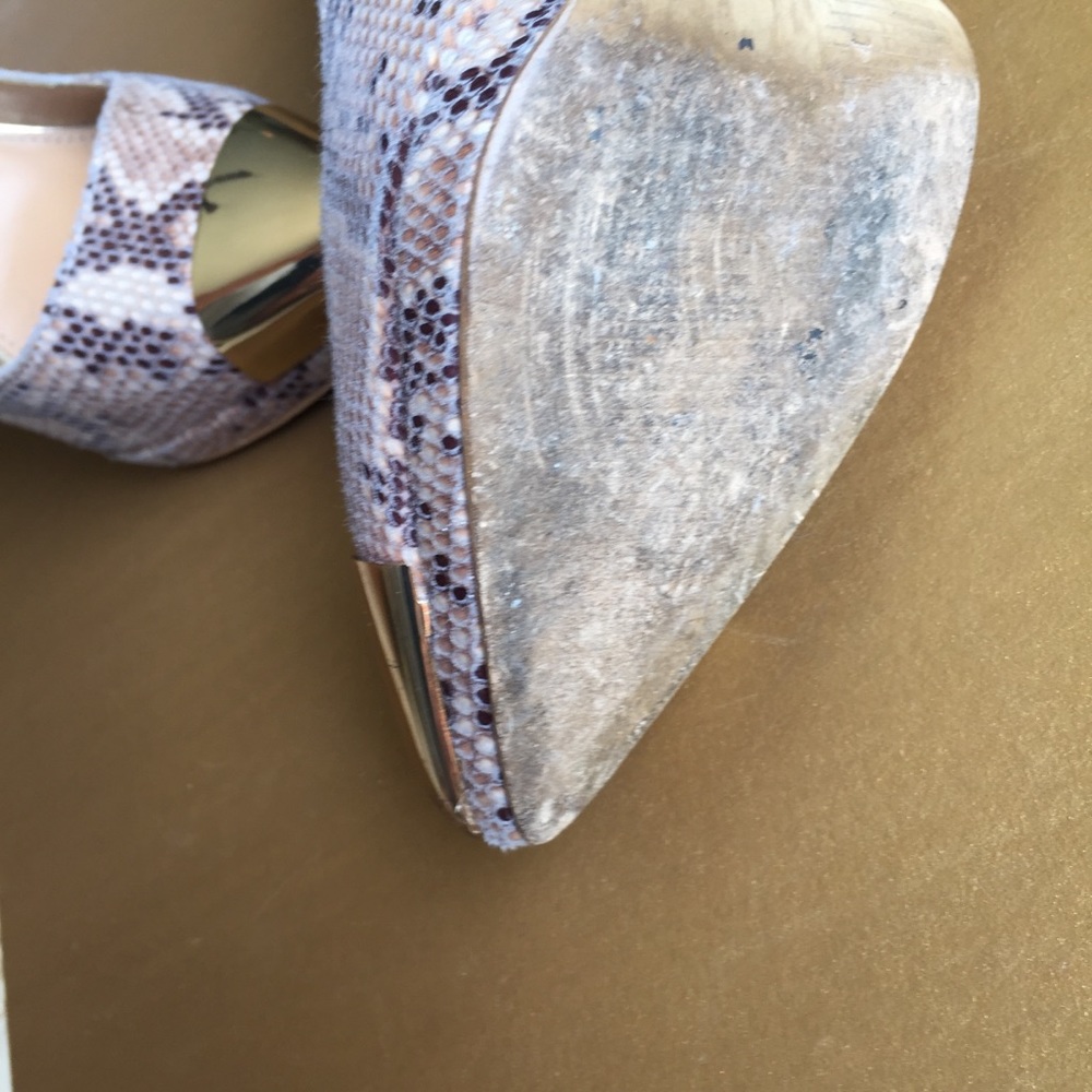 Steve Madden Snakeskin Heels - Picture 3 of 8
